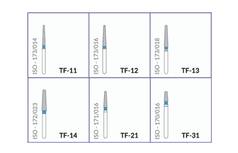 TF SERIES - Taper Flat End