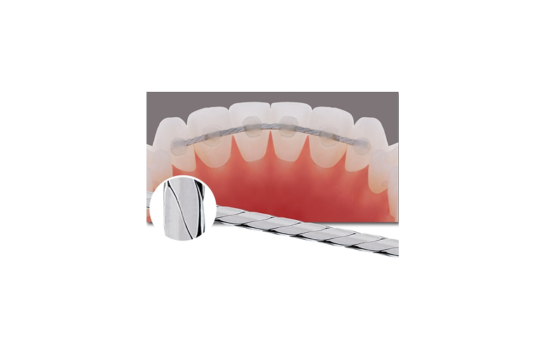 TRAI FLEX Strand Braided Flat Retainer Wire