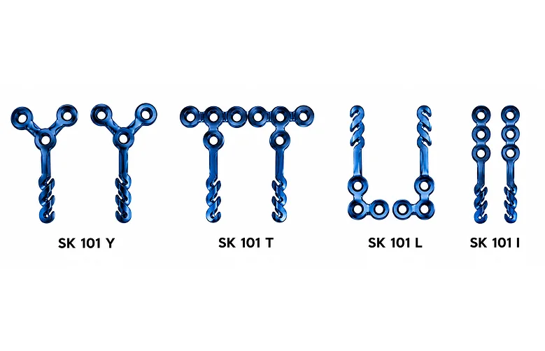 Titanium Anchorage Plates (2.0 mm)