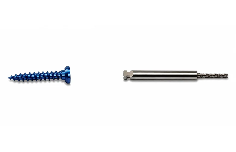 Titanium Oral Surgery Screw 2 mm & Drill Bit 0.9 mm Contra Angle Handpiecе